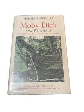 Moby-Dick Or The Whale Herman Melville Illustrated Commentary 1st Edition 1976